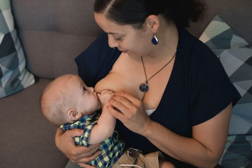 Lactation consultant providing personalized breastfeeding support and guidance